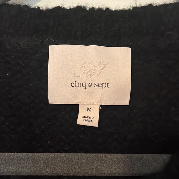 Cinq A Sept Millie Wool-Blend Cardigan - Picture 5 of 6